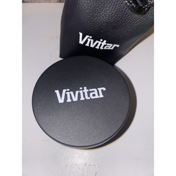 Vivitar 52mm 2.2x TELEPHOTO CAMERA LENS - VIV-52T - Includes Pouch & Cap - Picture 3 of 6